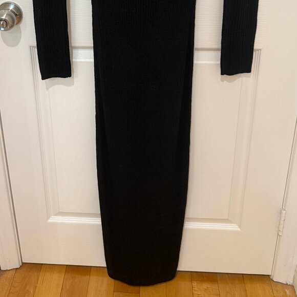 STAUD NEREUS MOTHER OF PEARL BUTTONS RIBBED SWEATER DRESS NEW WITH TAGS (NWT) - Picture 7 of 11